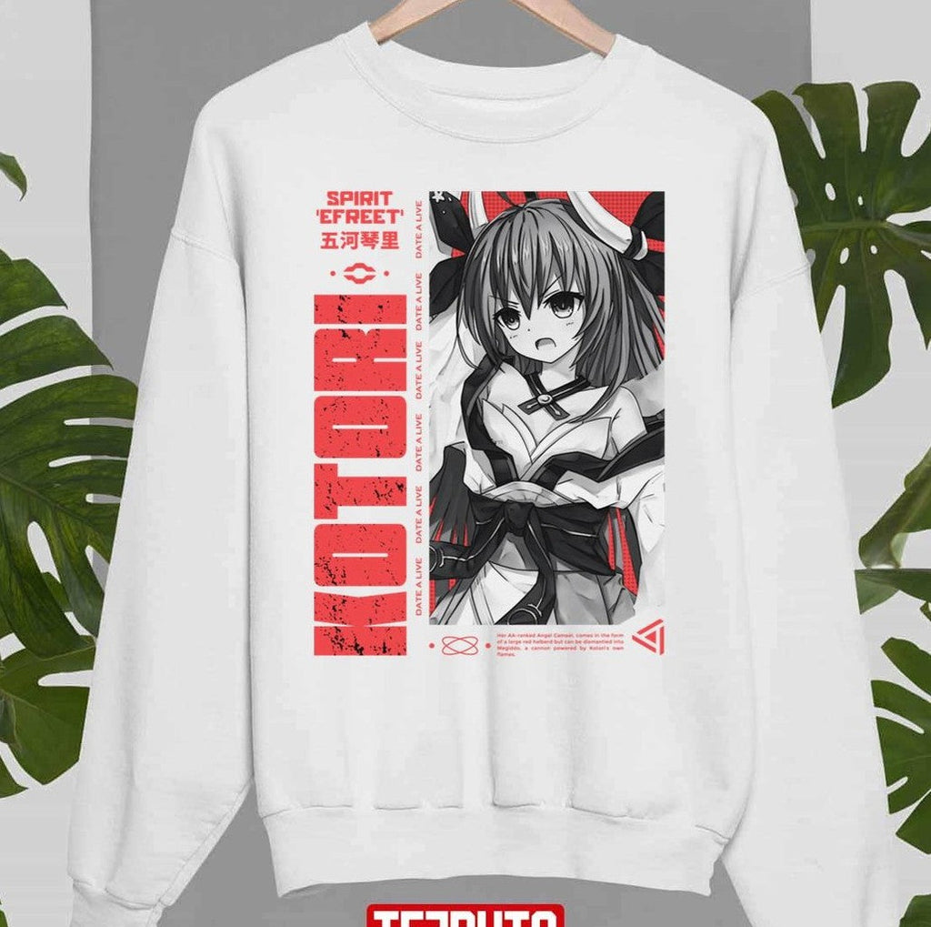 Spirit Efreet Kotori Itsuka Date A Live Color Version Unisex T-shirt