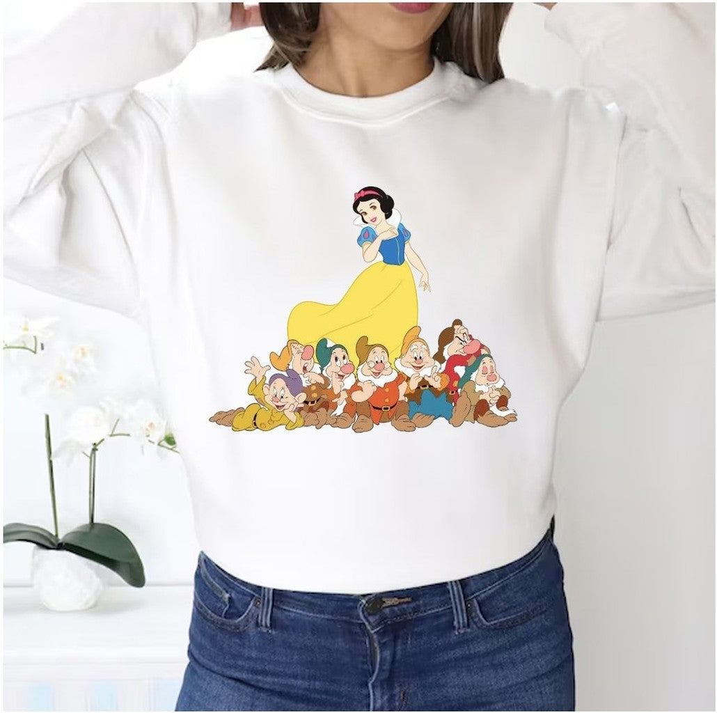 Snow White Dopey Seven Dwarfs Unisex Sweatshirt