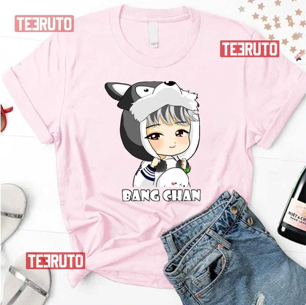 Bang Chan Chibi Stray Kids Unisex T-Shirt