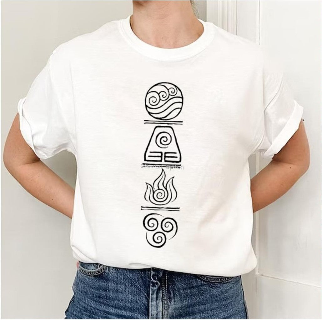 The Avatar Symbols Design Unisex Sweatshirt