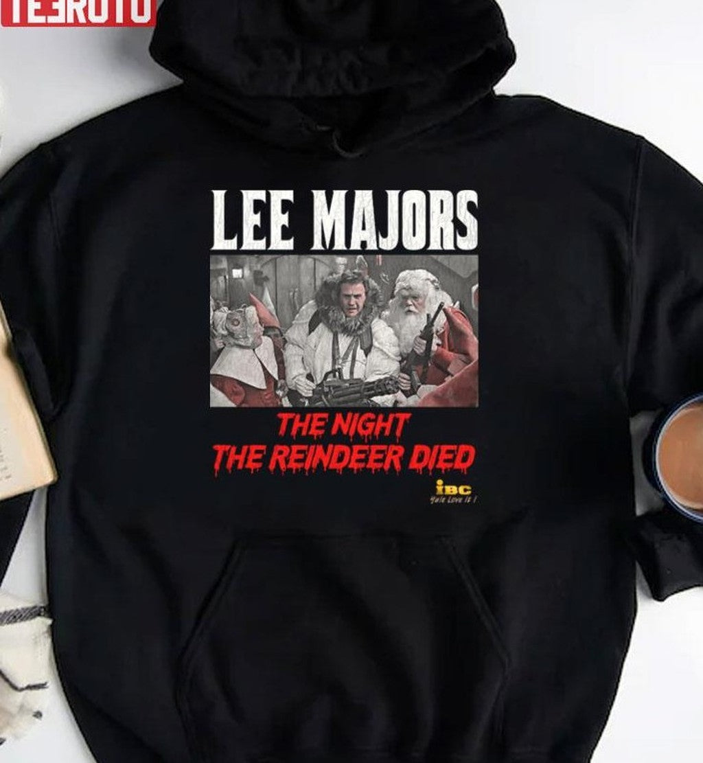 Scrooged The Night The Reindeer Died Unisex Sweatshirt -
