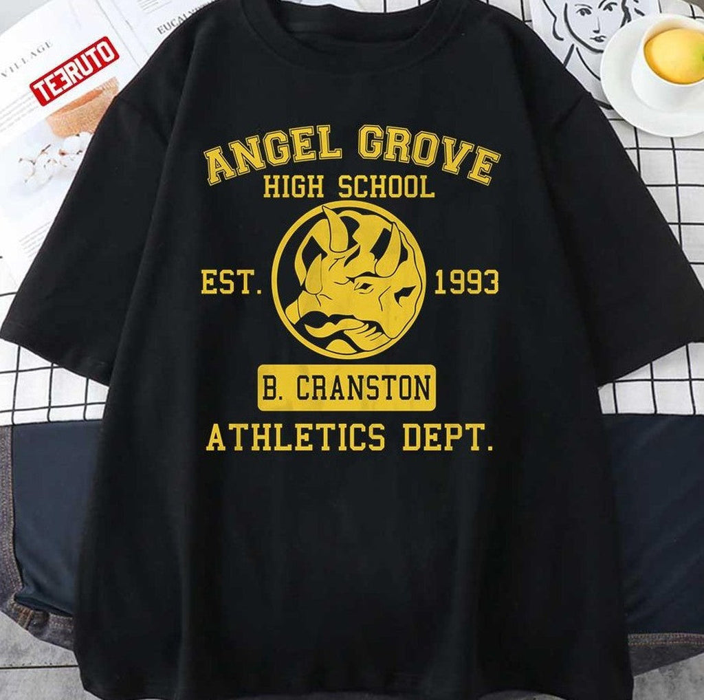 Angle Grove High School Est 1993 B.Cranston Athletics Dept Unisex T-Shirt