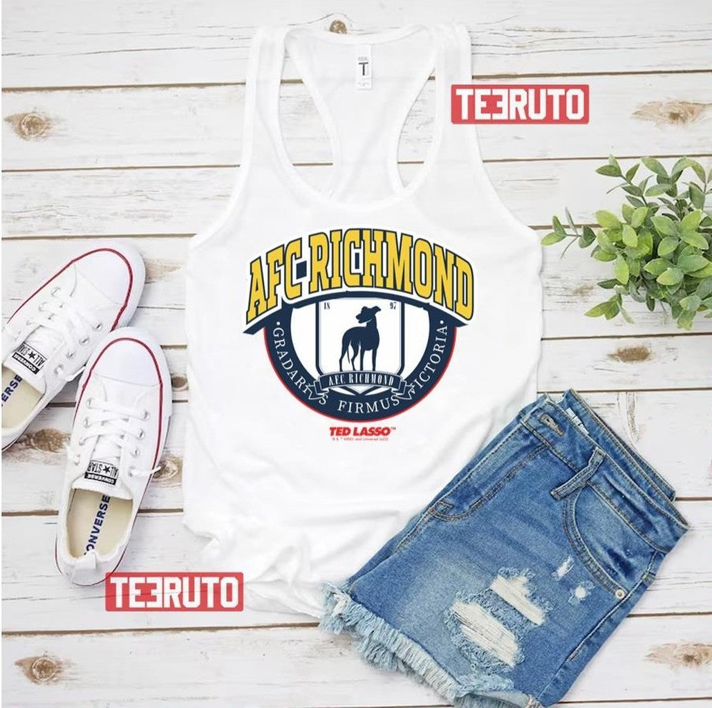 Richmond Athletic Ted Lasso Afc Circle Badge Unisex Tank Top