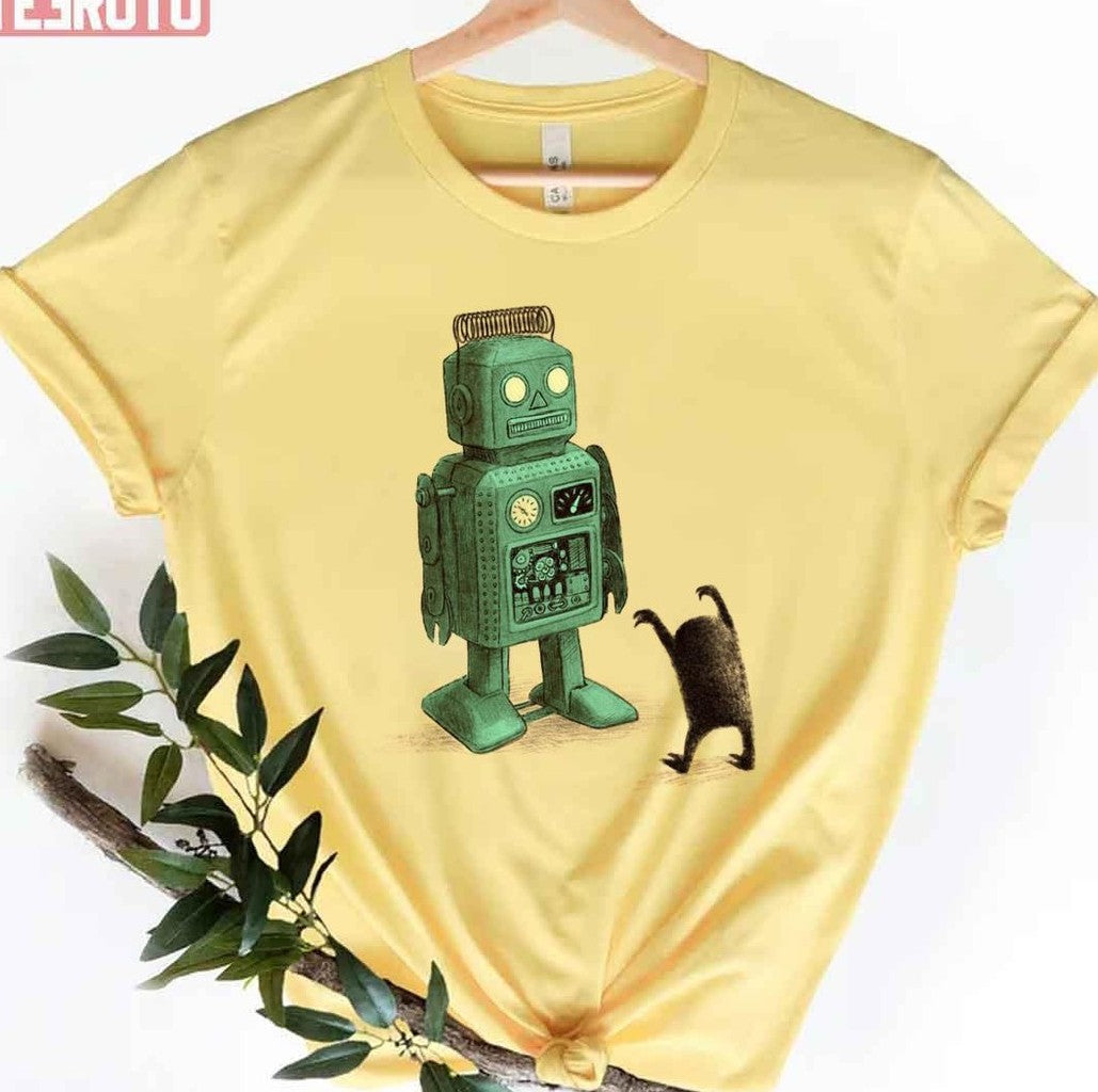 Robot Vs Alien Unisex T-Shirt