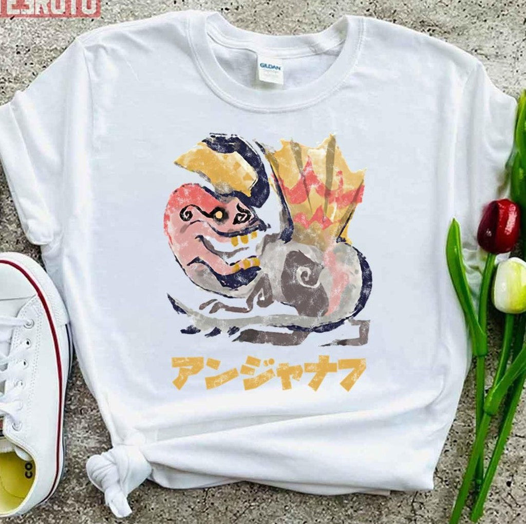 Anjanath Kanji Icon Monster Hunter Rise Game Unisex T-Shirt