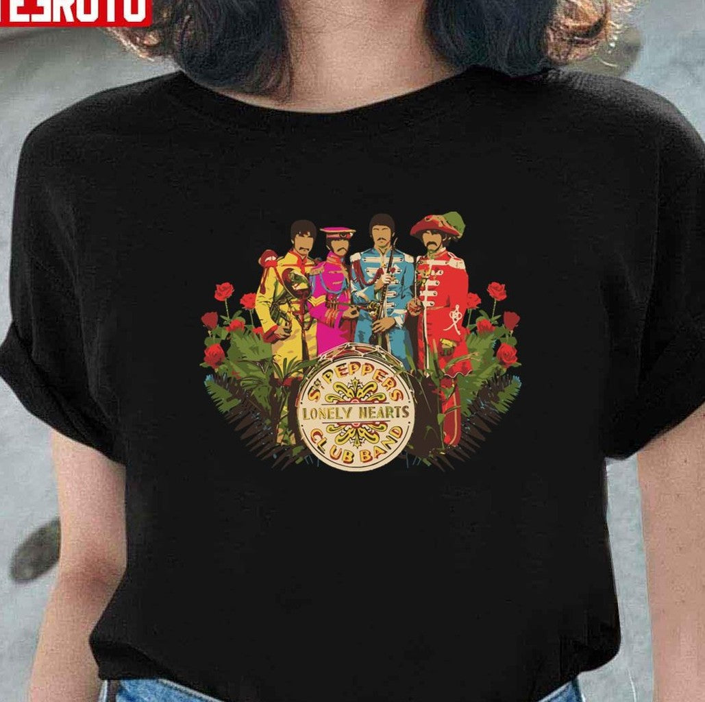 Sergeant Pepper Minimalist Album Unisex T-Shirt