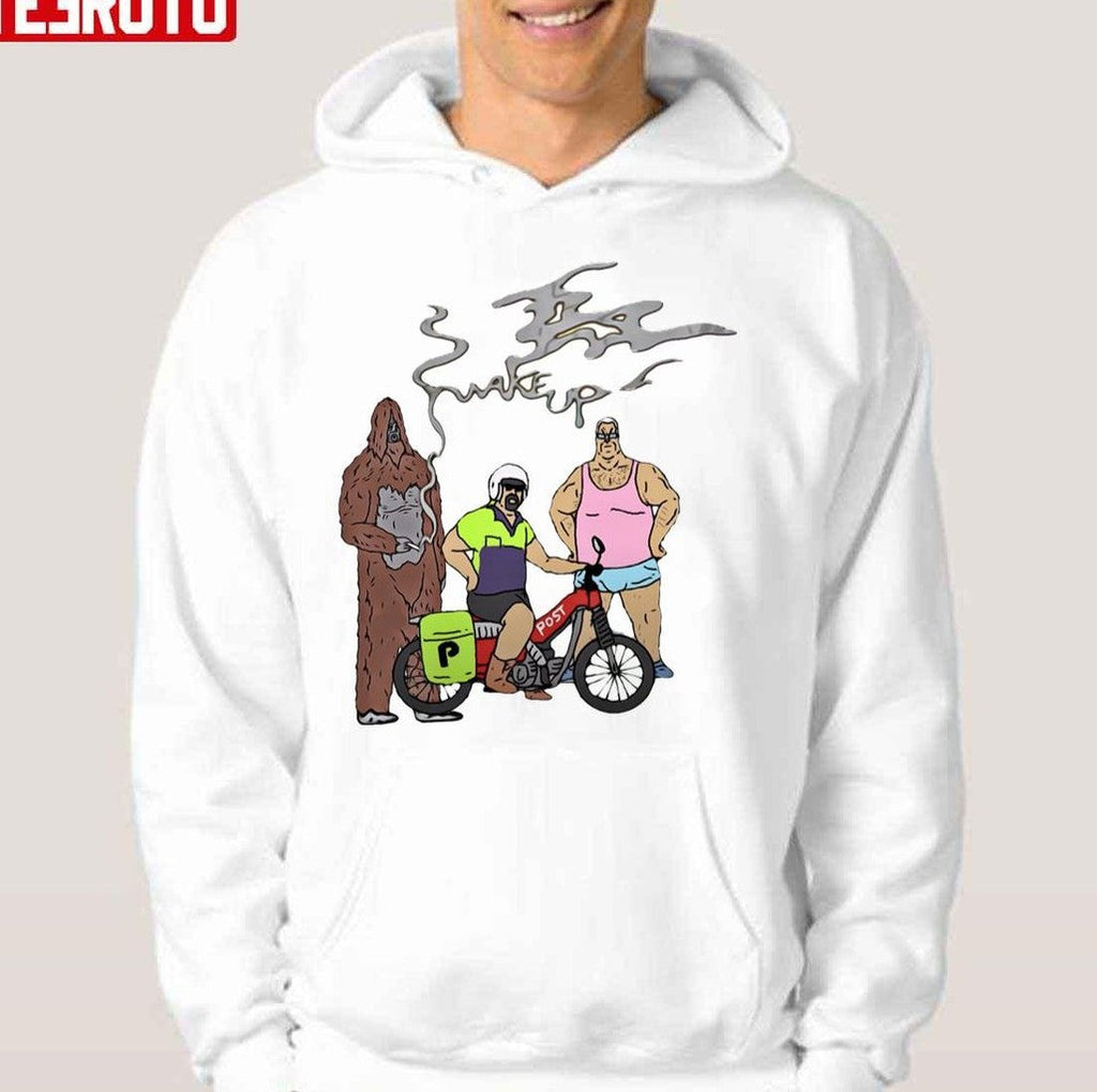 Sassy Lez Mike Nolan Wake Up The Big Lez Show Unisex Hoodie