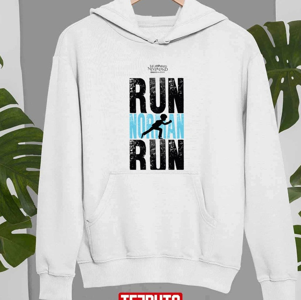 Run Norman Run V2 The Promised Neverland Anime Unisex Sweatshirt