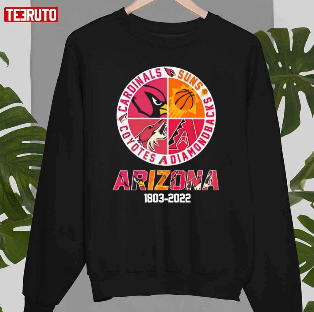 Arizona 18032022 Cardinals Phoenix Suns Diamondbacks Coyotes Unisex T-Shirt