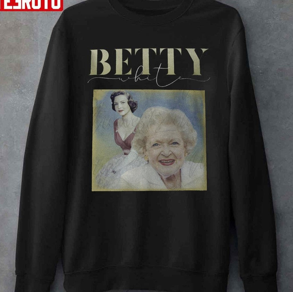 Betty White Vintage Bootleg Unisex T-Shirt