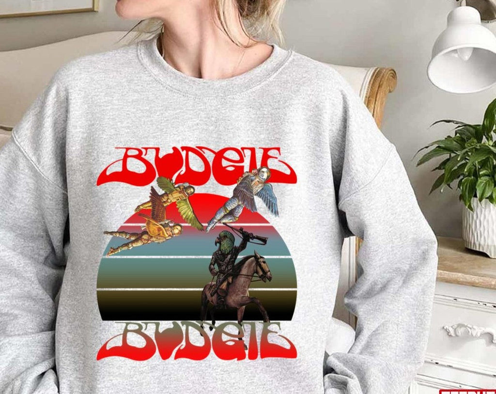 Bandolier Album 1975 Budgie Band Vintage Unisex Sweatshirt