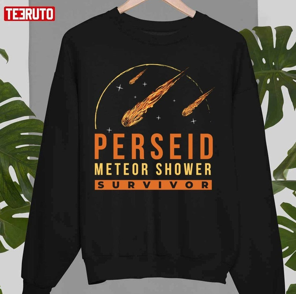 Perseid Meteor Shower Survivor Unisex T-Shirt