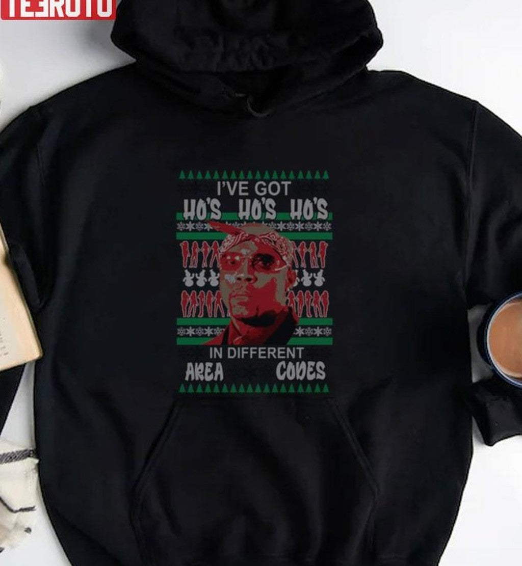Silent Nate Dogg Xmas Ugly Christmas Jumper Design Unisex Sweatshirt