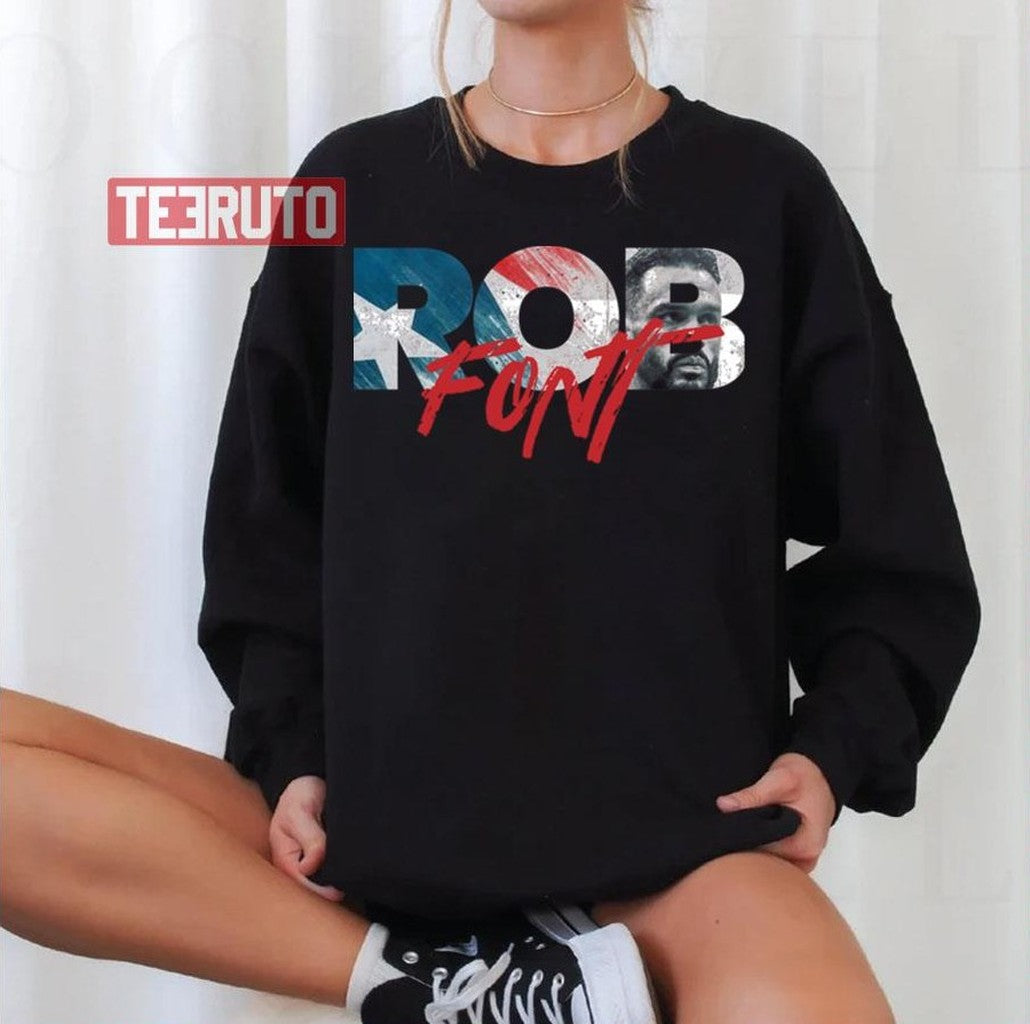 Rob Font Mma Logo Unisex Sweatshirt