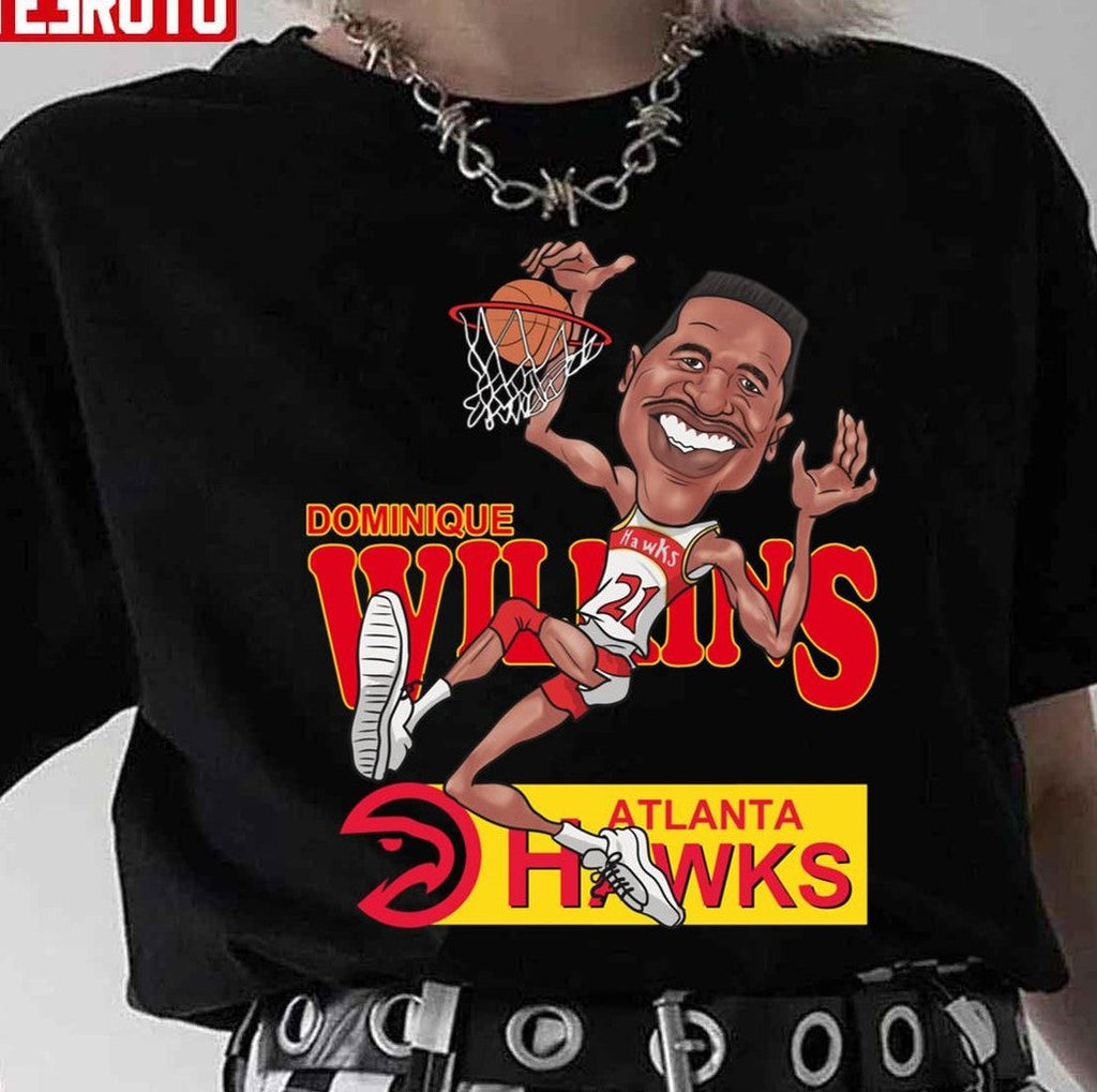 Atlanta Hawks Basketball Legend Dominique Wilkins Unisex Sweatshirt