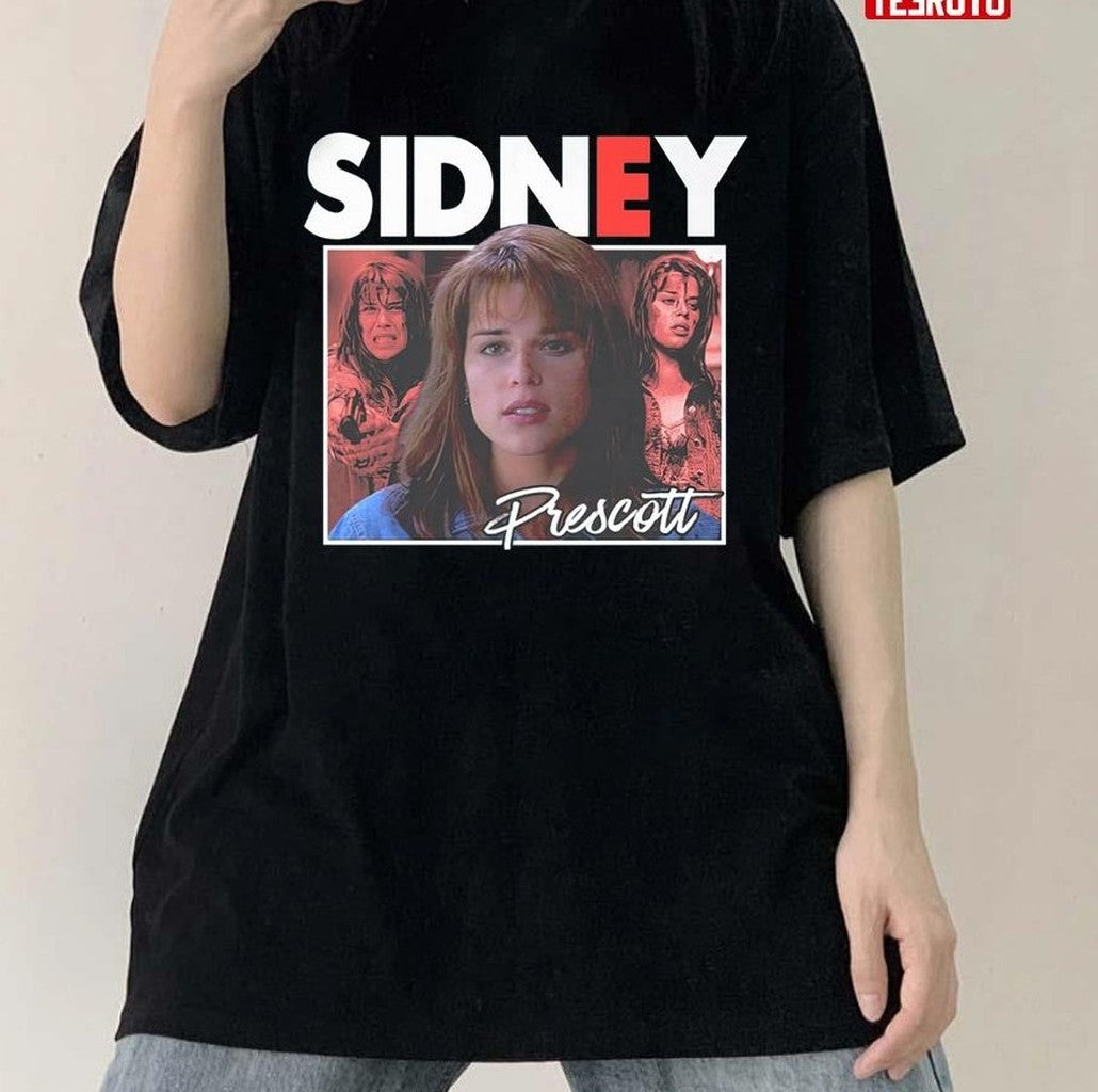 Scream Sidney Prescott Vintage Unisex T-Shirt