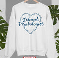 School Psychologist Heart Unisex Sweatshirt
