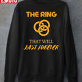 Onion Rings Day The Ring That Will Last Forever Unisex Sweatshirt