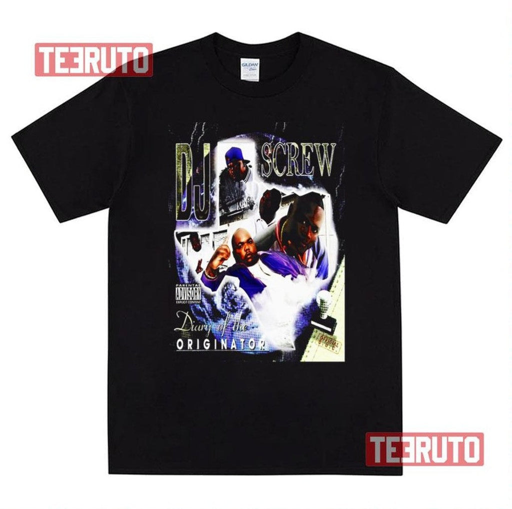 New Design Diary Of The Oginator Dj Screw Unisex T-Shirt