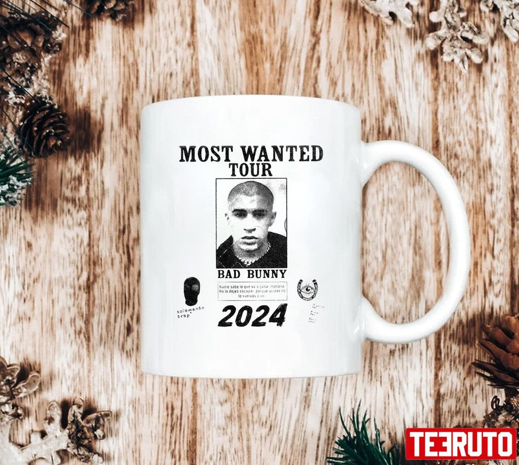 Bad Bunny Most Wanted Tour 2024 Unisex Sweatshirt