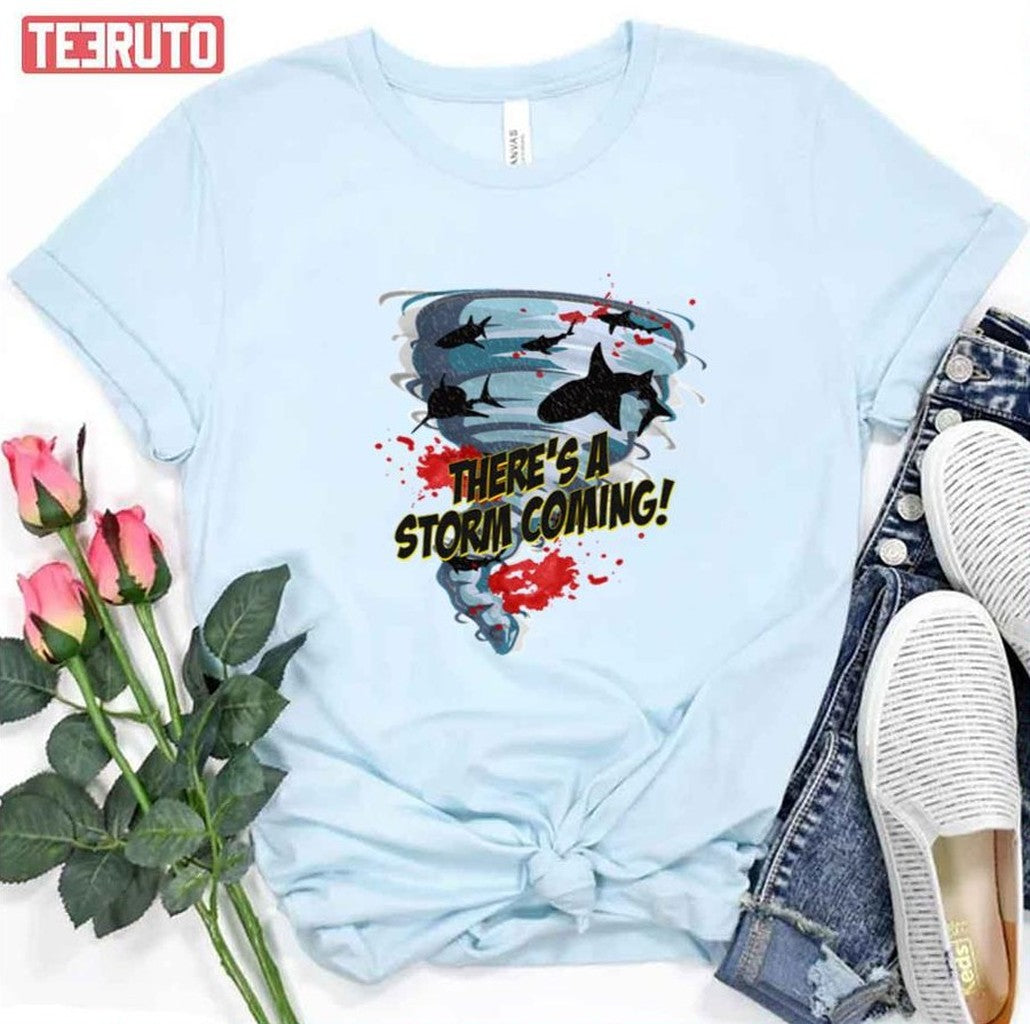 Shark Tornado Shark Cult Movie Shark Attack Unisex T-Shirt