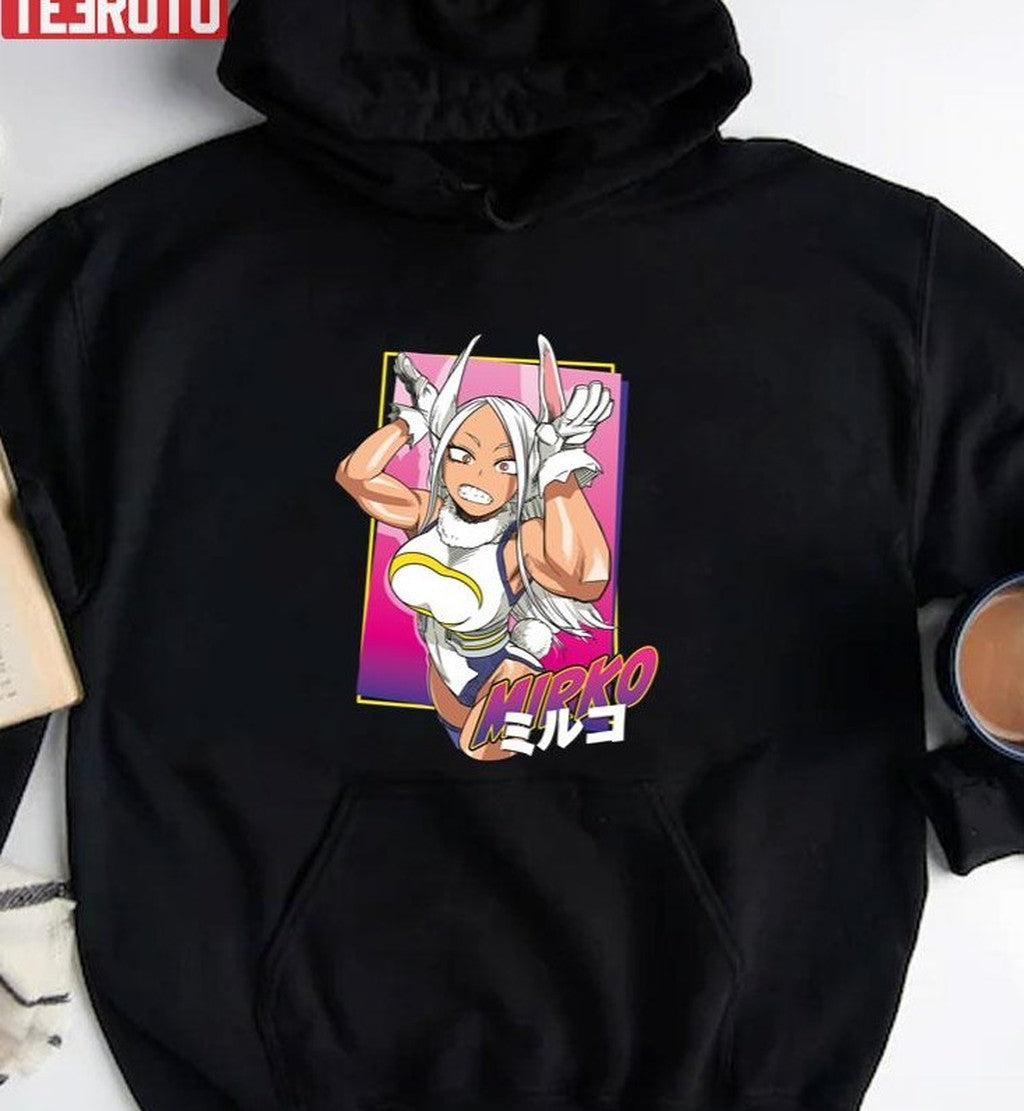 Being Cute Mirko School Hero Boku My Hero Academia Unisex T-Shirt