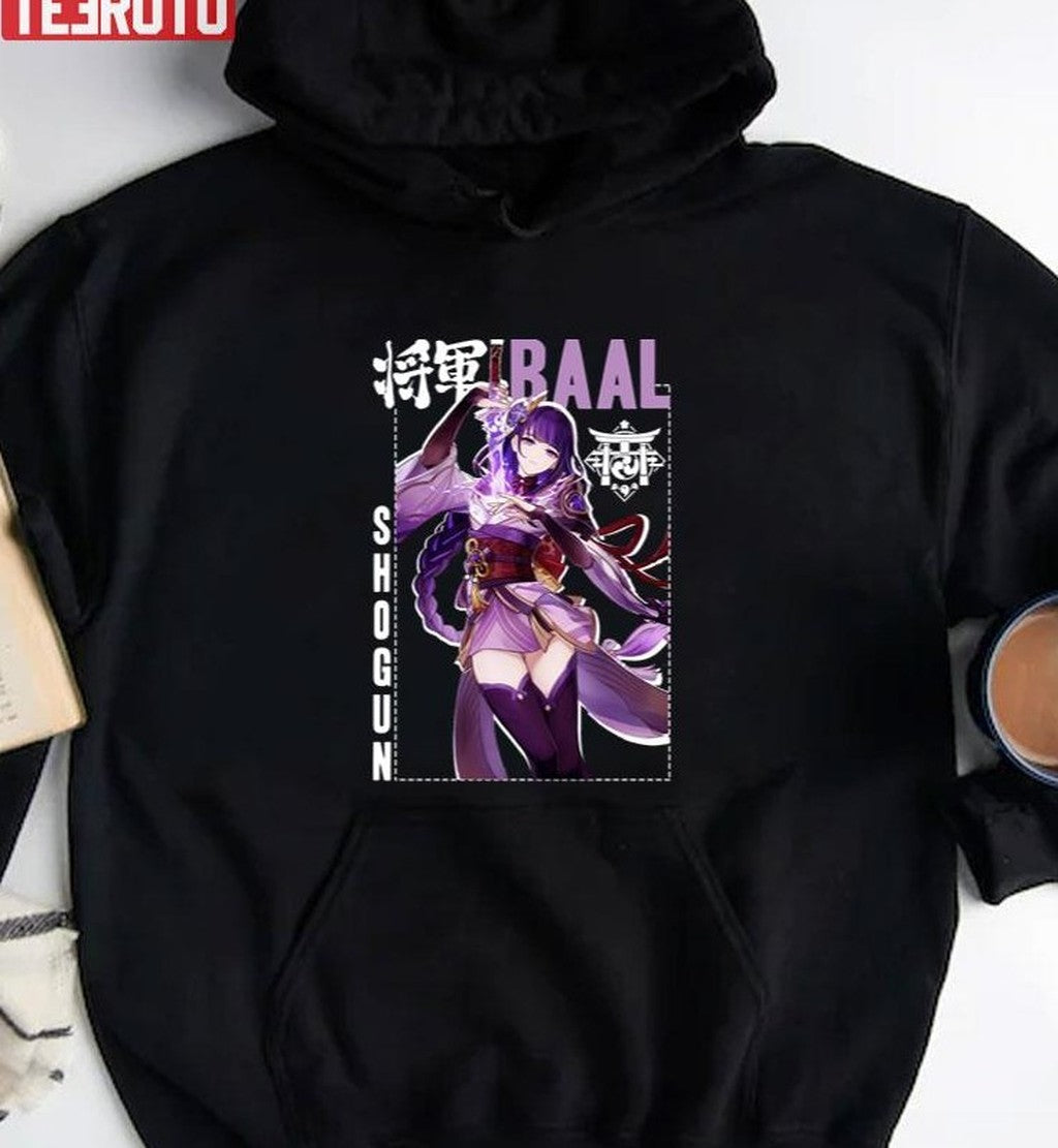 Raiden Shogun Baal New Character Genshin Impact Unisex T-Shirt