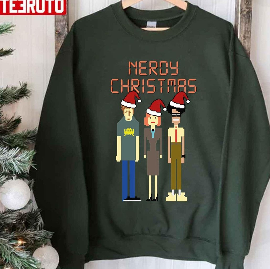 Nerdy Christmas Unisex Sweatshirt