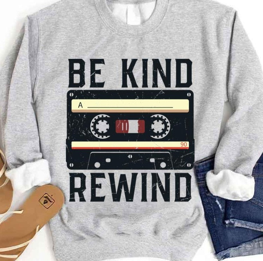 Be Kind Rewind Old School Blockbuster Unisex Sweatshirt