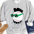 Punk Baseball Sport Ball Unisex Sweatshirt
