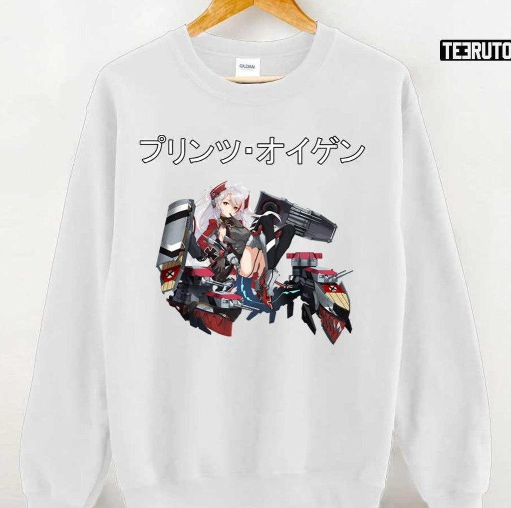 Prinz Eugen Azur Lane Beautiful Girl Unisex T-shirt