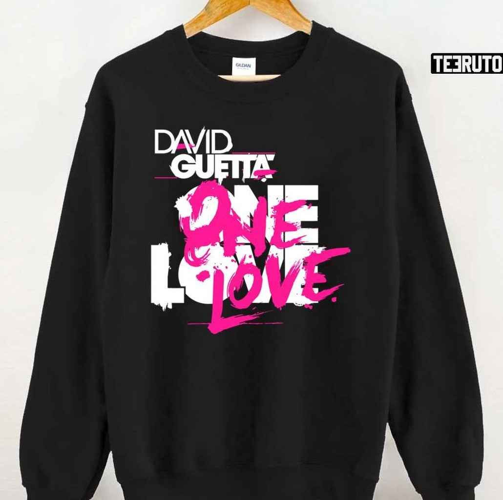 One Love David Guetta Unisex T-shirt