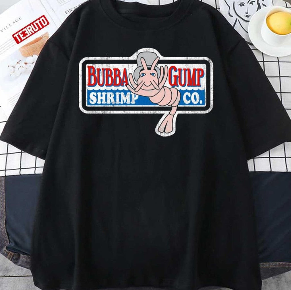 Shrimp Restaurant Logo Movie Vintage Forrest Gump 90s Movie Unisex Sweatshirt