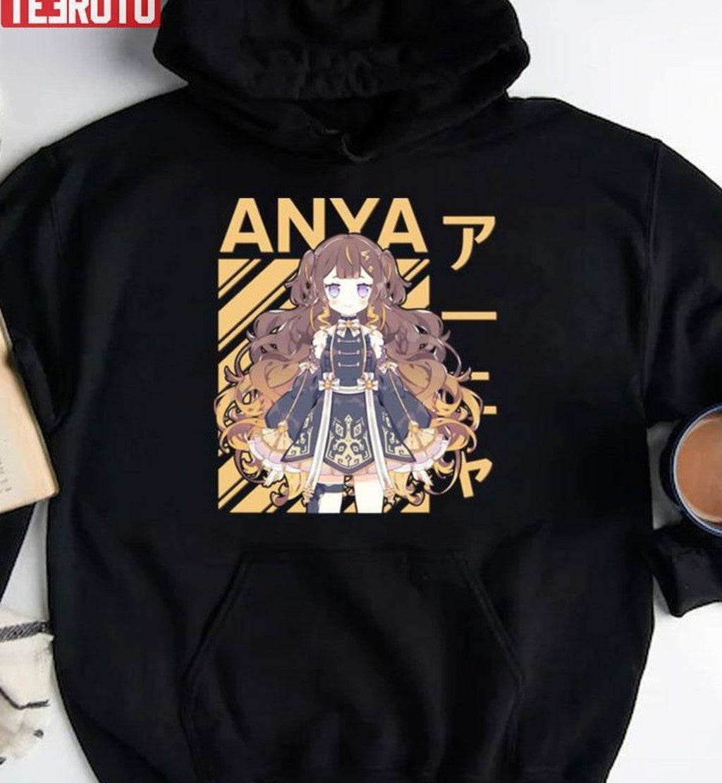 Anya Melfissa Premium Hololive Yellow Unisex T-Shirt