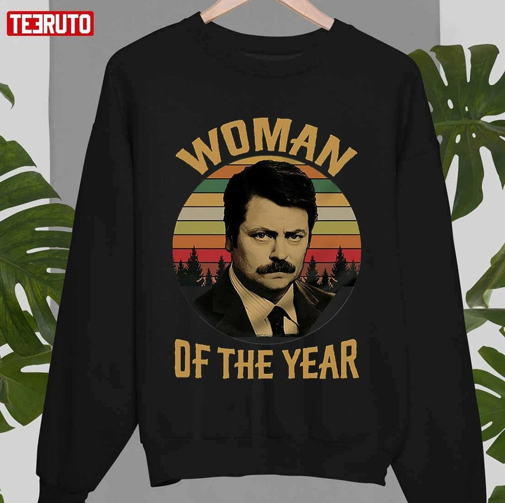 Ron Swanson Woman Of The Year Unisex T-Shirt