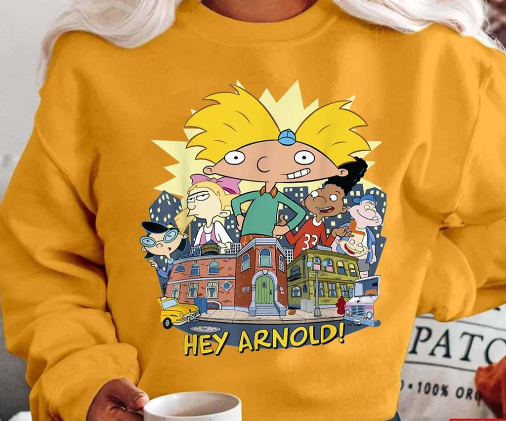 Neighborhood Helga Crush Cartoon Shortaki Hey Arnold Unisex T-Shirt
