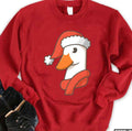 Santa Duck Christmas Unisex Sweatshirt
