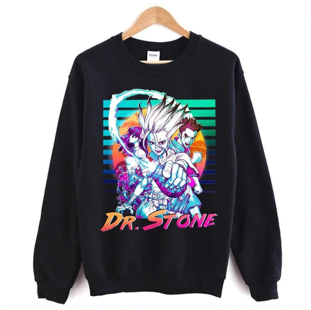 Sunset Design Doctor Stone Vintage Retro V1 Unisex Sweatshirt