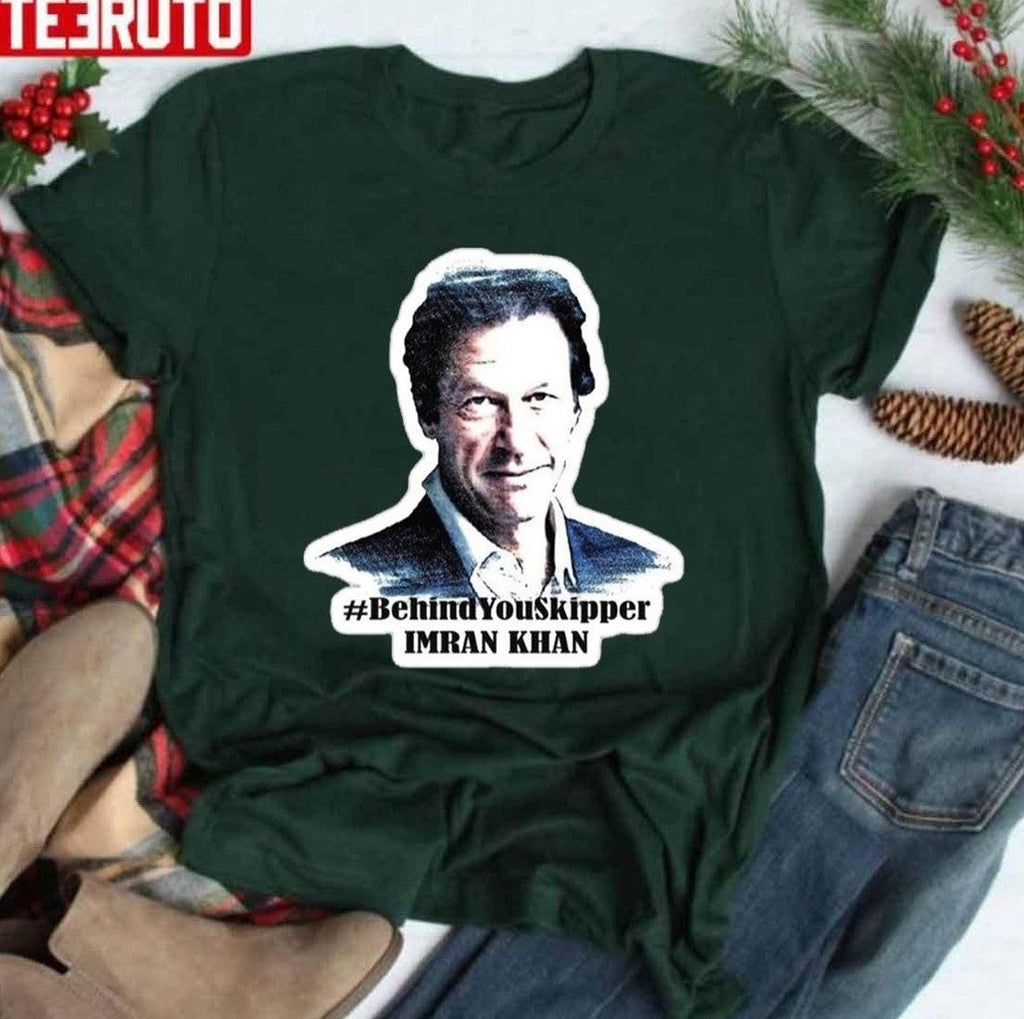 Behind You Skipper Imran Khan Unisex T-shirt