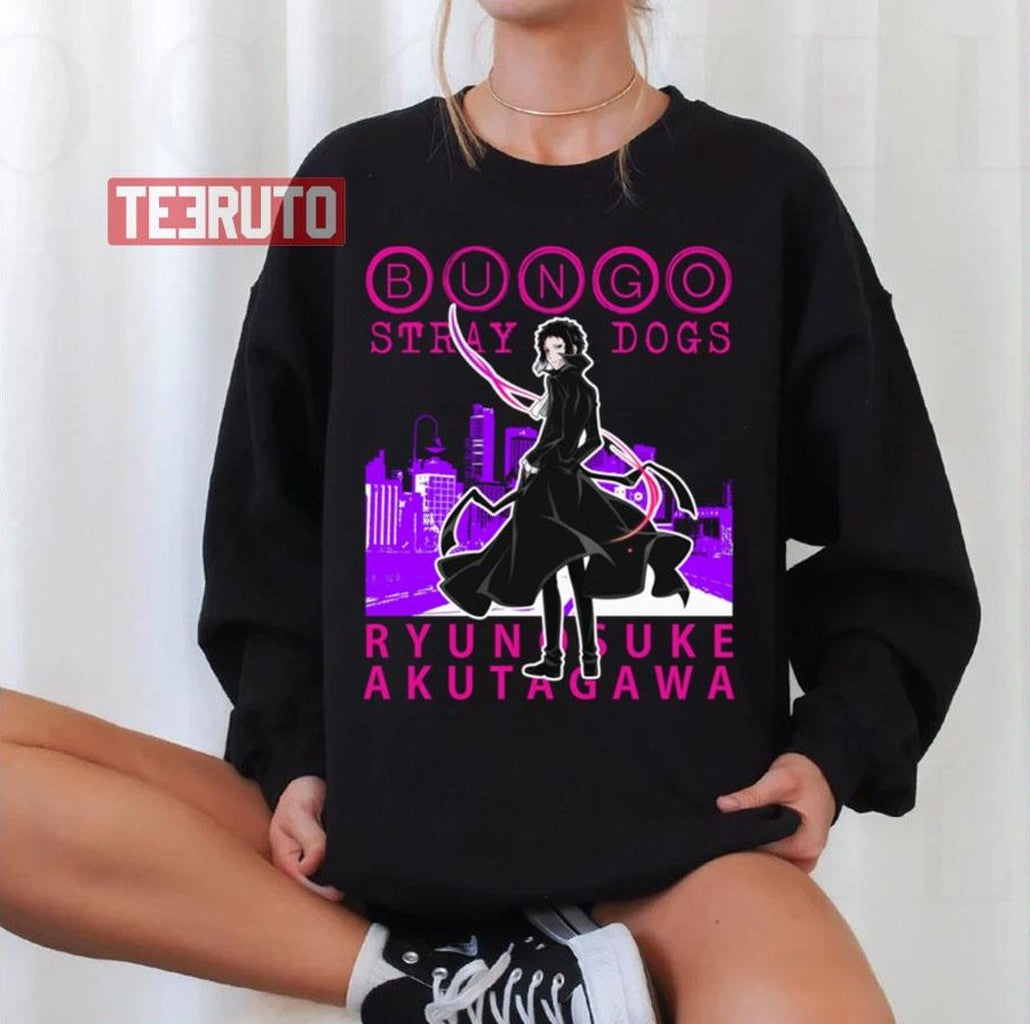Retro Bungou Stray Dogs Unisex Sweatshirt
