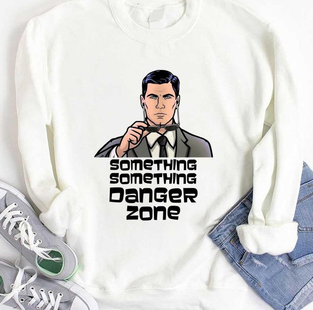 Something Something Danger Zone Archer Danger Zone Unisex Hoodie