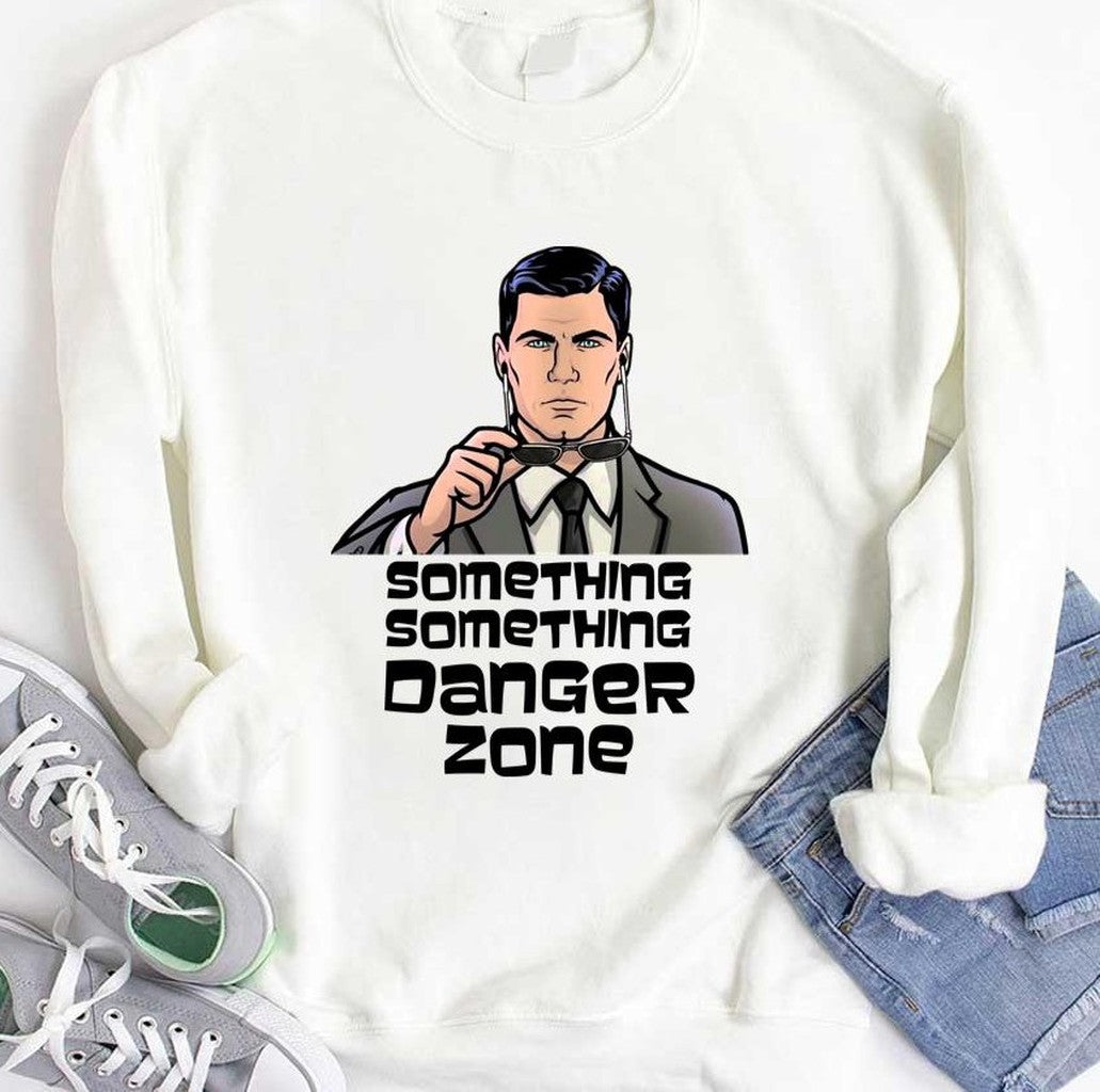 Something Something Danger Zone Archer Danger Zone Unisex Hoodie