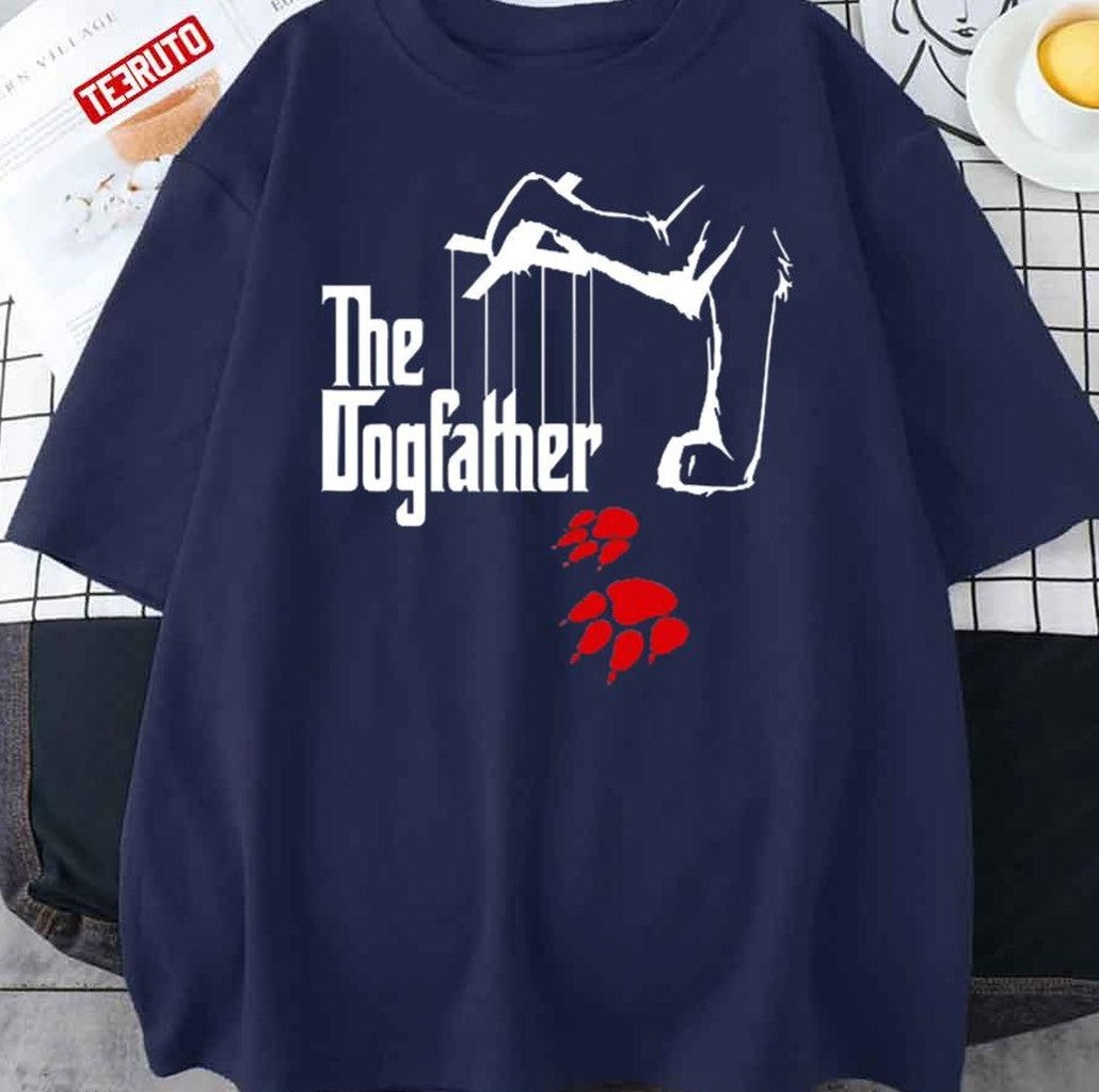 The Dogfather Funny Cool Father’s Day Unisex T-Shirt