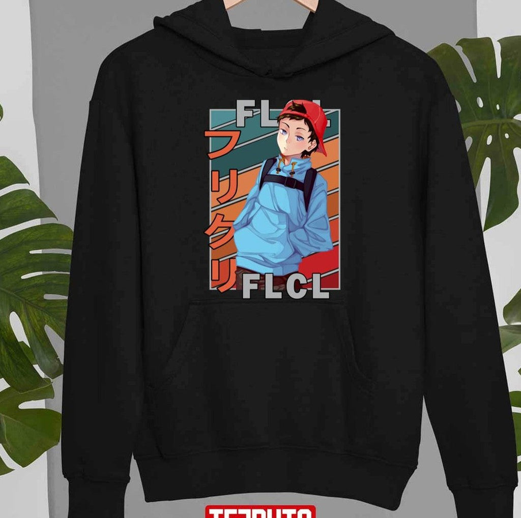 Naota Nandaba Fooly Cooly Furi Kuri Flcl Vintage Unisex T-Shirt