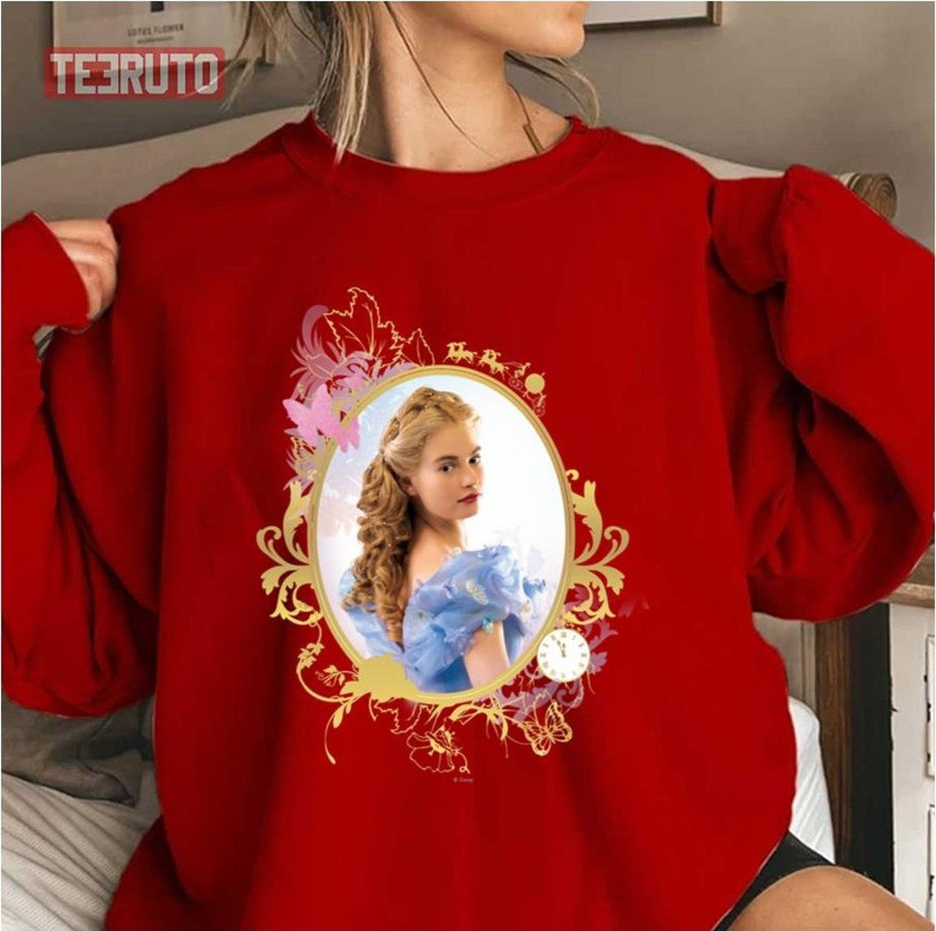 Ornately Framed Cinderella Unisex T-Shirt