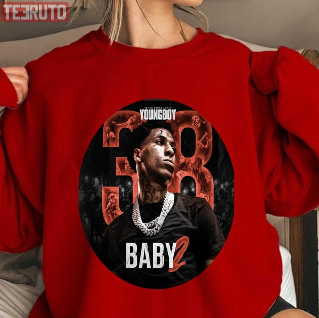 Number 38 Youngboy Nba Vintage Unisex Sweatshirt