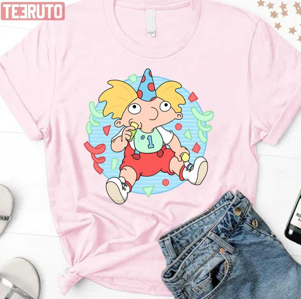 Baby Arnold Cute Design Hey Arnold Unisex T-Shirt