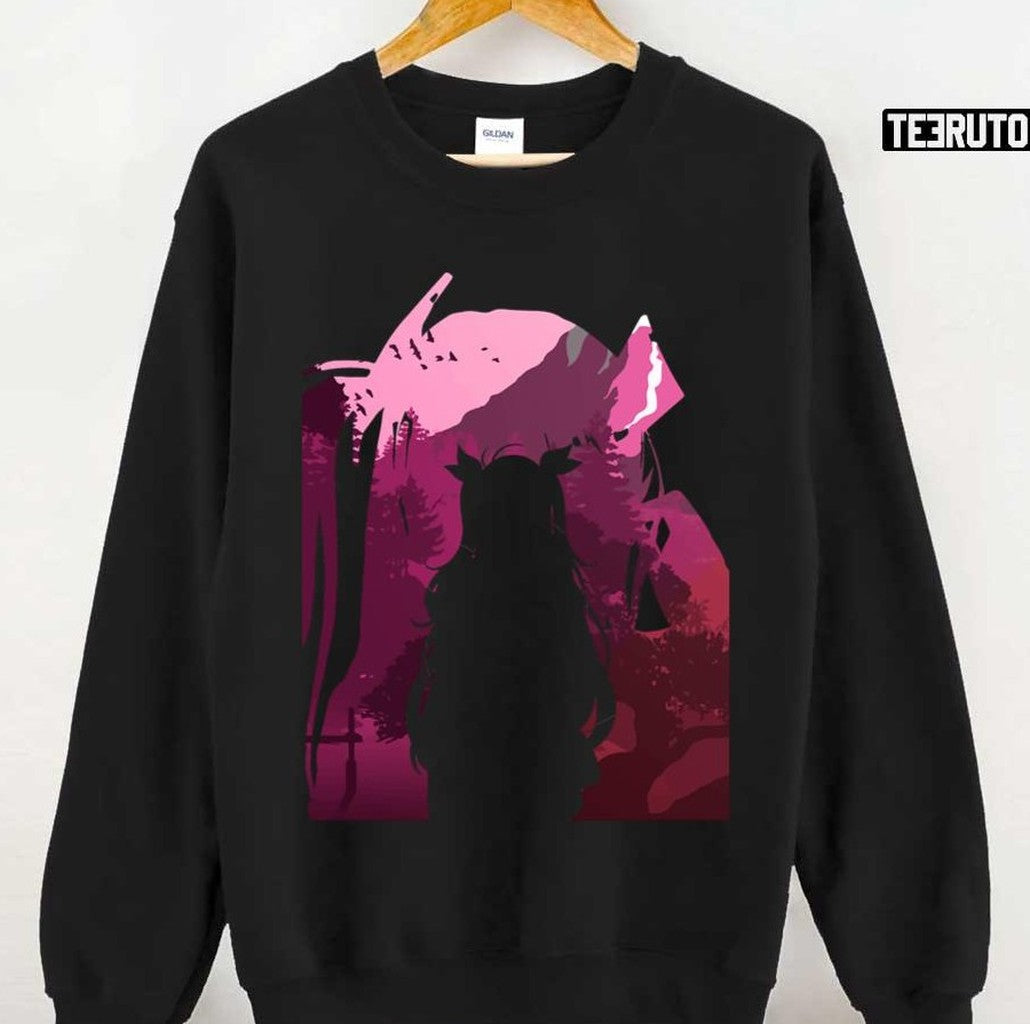 Prinz Eugen Azur Lane Silhouette Art Unisex T-shirt