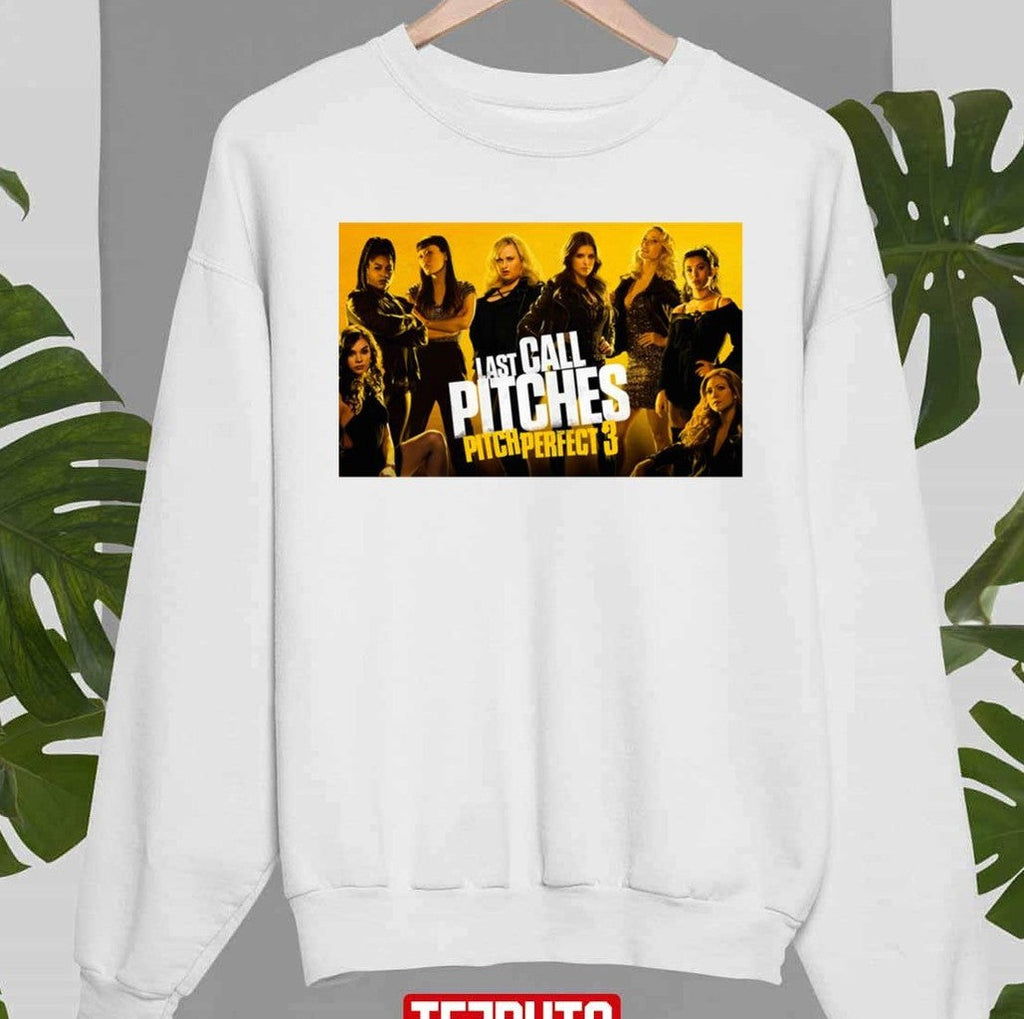 Pitch Perfect 3 Yellow Movie Poster Unisex Sweatshirt