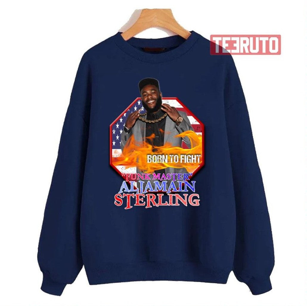 Bantamweight Champion Aljamain Sterling Funk Master Unisex Sweatshirt